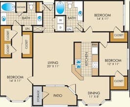 G 6101 floor plan