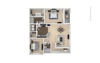 B2-B2A - Southfork 22107 floor plan