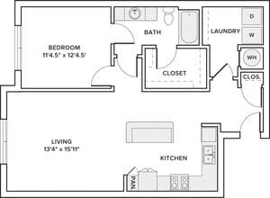 A01 7111 floor plan