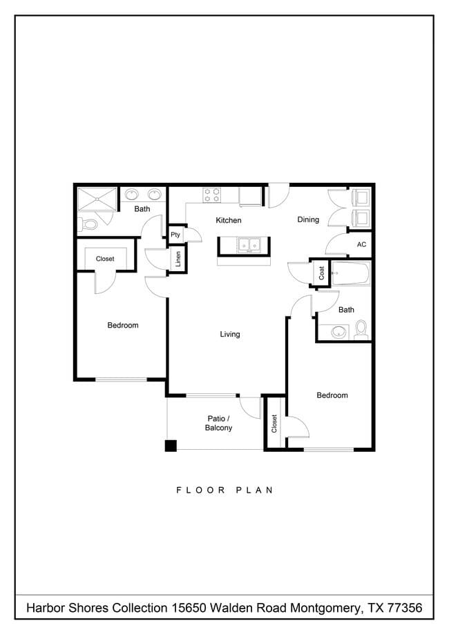 B2 - Harbor Shores II 6106 floor plan