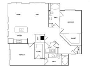 B1 2130 floor plan