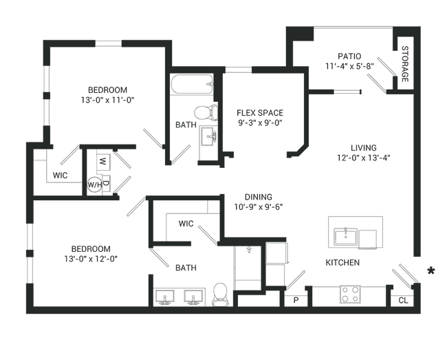 Emerald floor plan