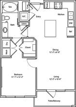 A3 floor plan