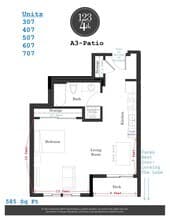A3-Patio 607 floor plan