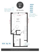 A5 505 floor plan