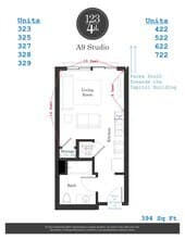 A9 622 floor plan