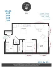 B2 603 floor plan