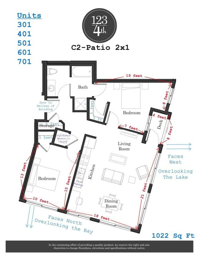C2 701 floor plan