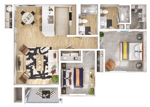 C1 A307 floor plan