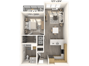 A1-3 341 floor plan