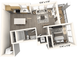 A6 313 floor plan