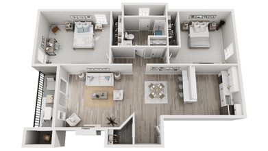 Barberry L-L204 floor plan
