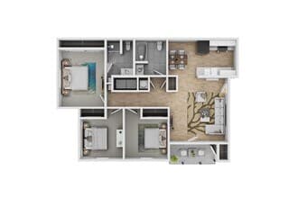 The Ridgewood 202 floor plan