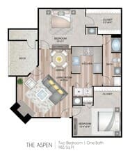 The Aspen 01-04102 floor plan