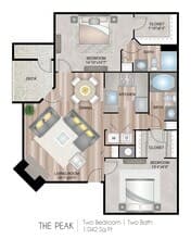 The Peak 01-17203 floor plan