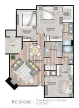 The Skyline 01-13201 floor plan