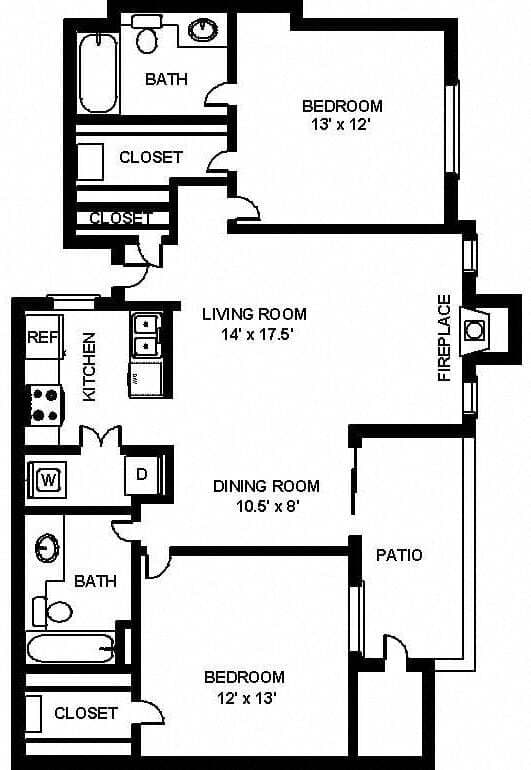 The Harrison L0624 floor plan