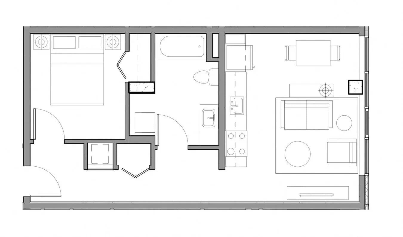 Unit 0410 0410 floor plan