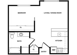 A5 2-414 floor plan