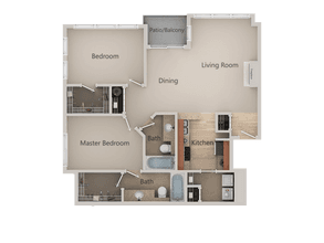 2X2-Revo RC293 floor plan