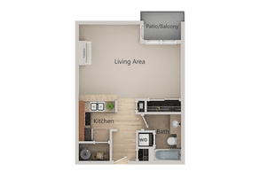 Studio-Revo RC308 floor plan