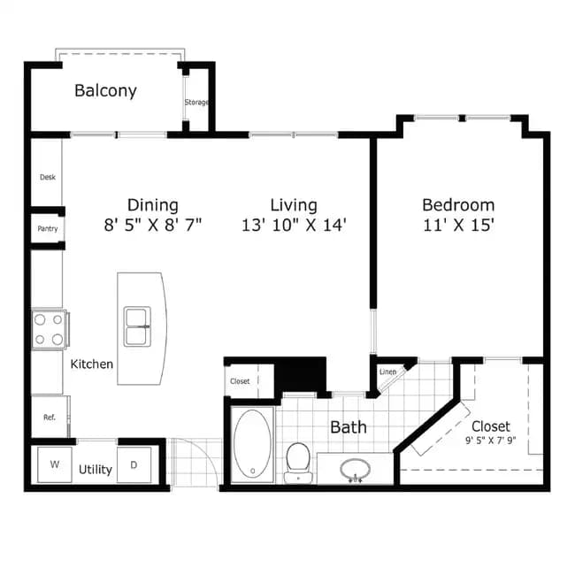 A1 13309 floor plan