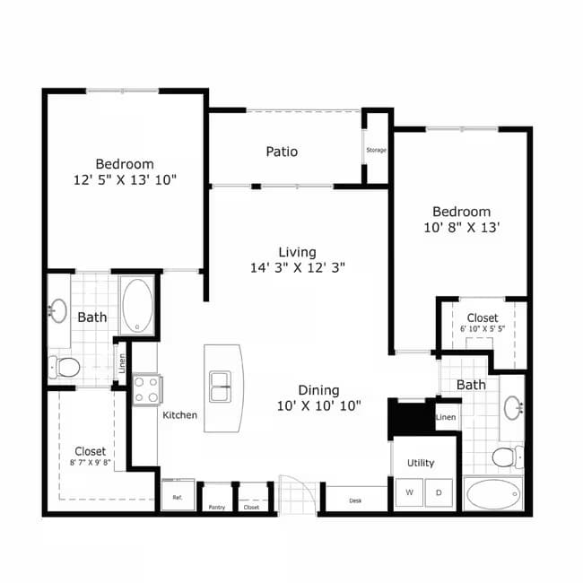 B1 5308 floor plan