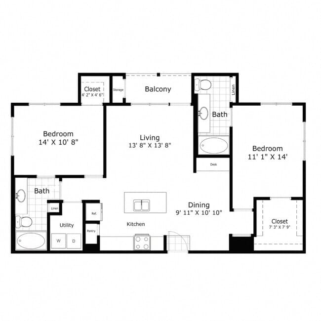 B 4303 floor plan