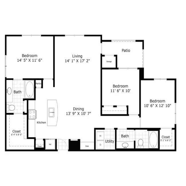 Unit 9301 9301 floor plan