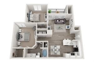 B1 0537 floor plan