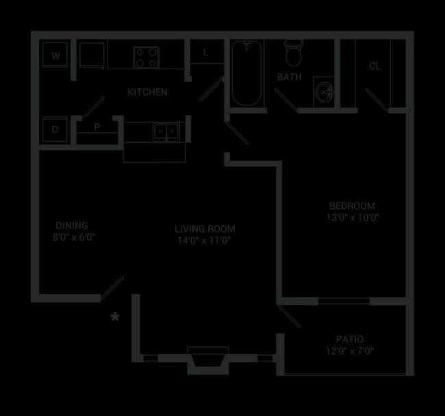 Unit 150 150 floor plan