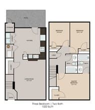 Unit 12-318 12-318 floor plan