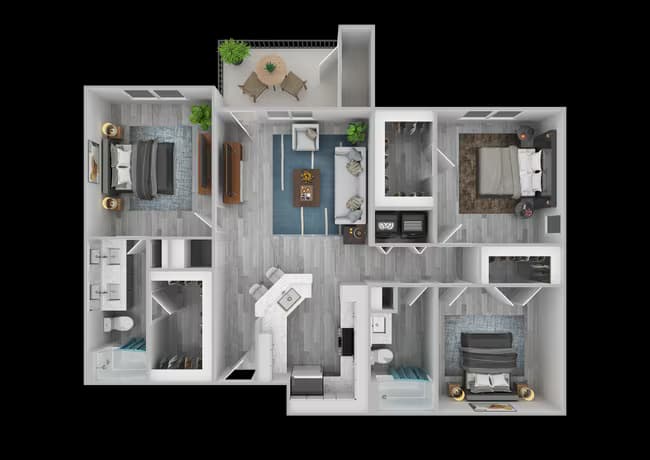 Unit 12-1221 12-1221 floor plan