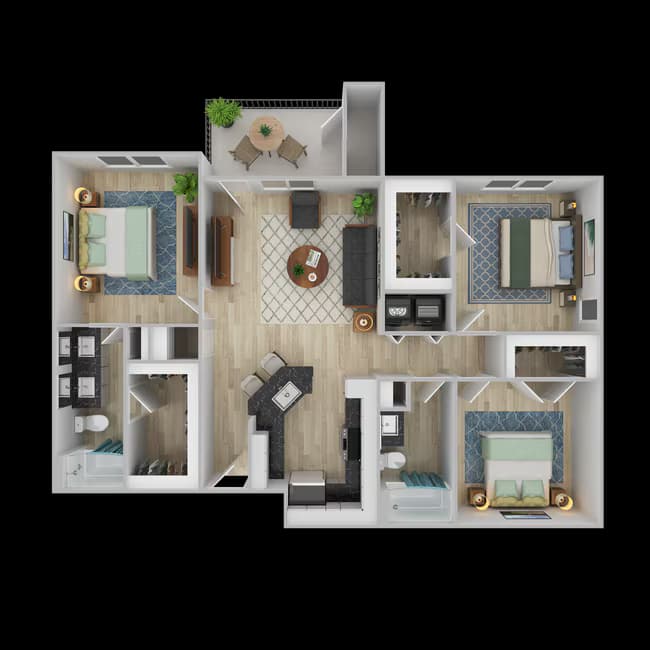 Unit 12-1231 12-1231 floor plan