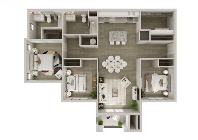 Unit 4301 1208 floor plan