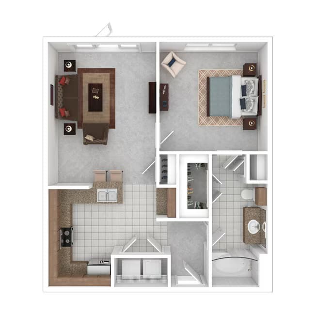 Unit 7158 7158 floor plan