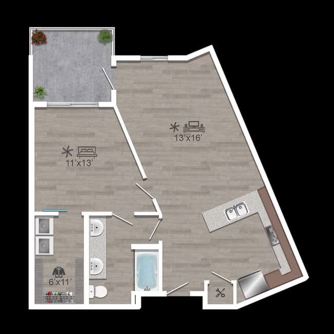1 C.1 1217 floor plan