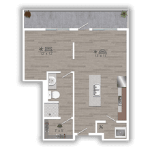 Studio A 3342 floor plan