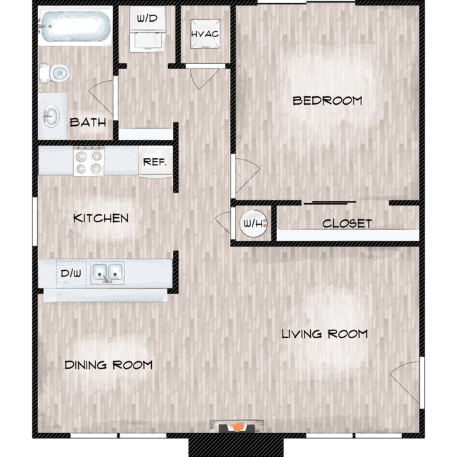 A3 A201 floor plan