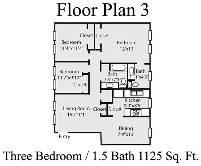 3x1.5 501 floor plan