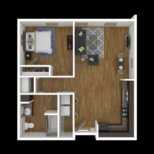 Unit 607 607 floor plan