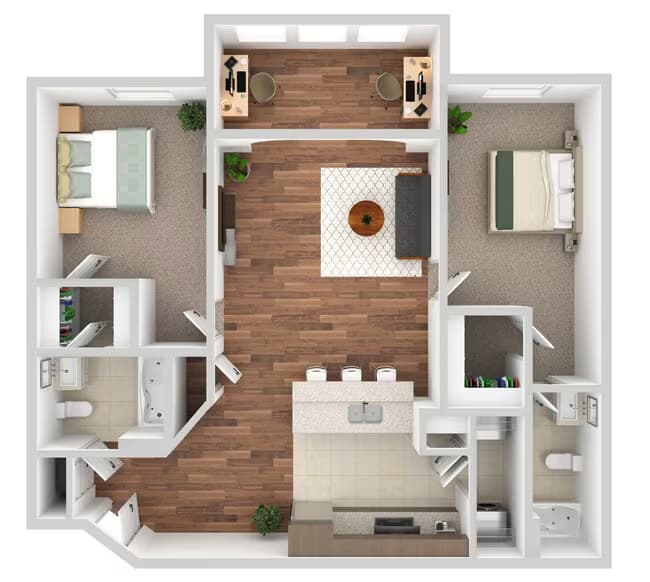B2 21201 floor plan