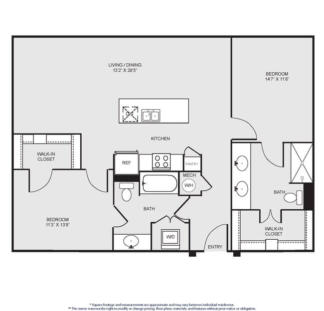B2 1463 floor plan