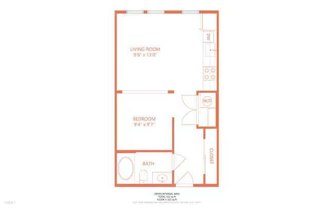 Unit 207 207 floor plan