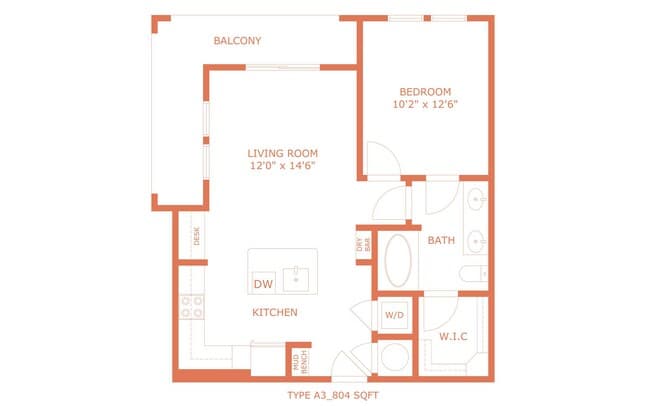 Unit 213 213 floor plan