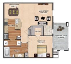 A2 725 floor plan