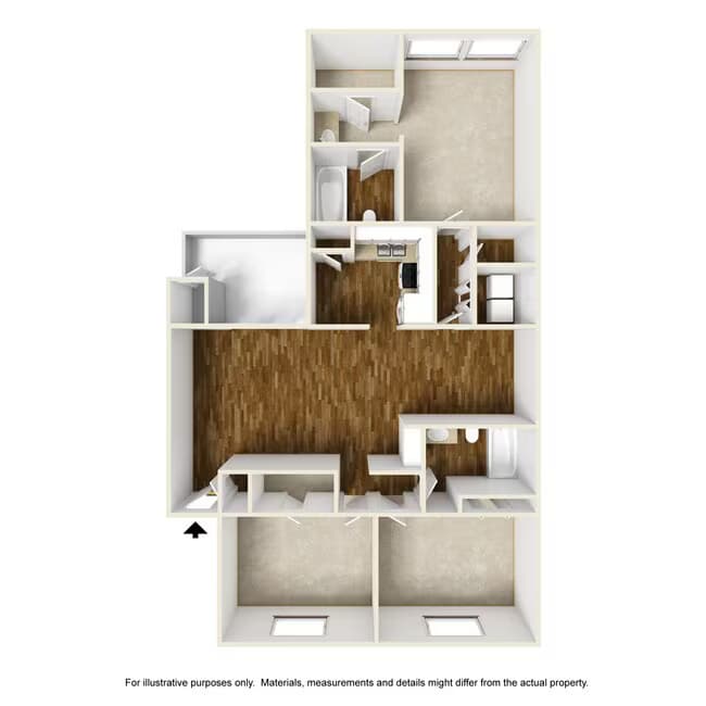 Augusta-C1 142 floor plan