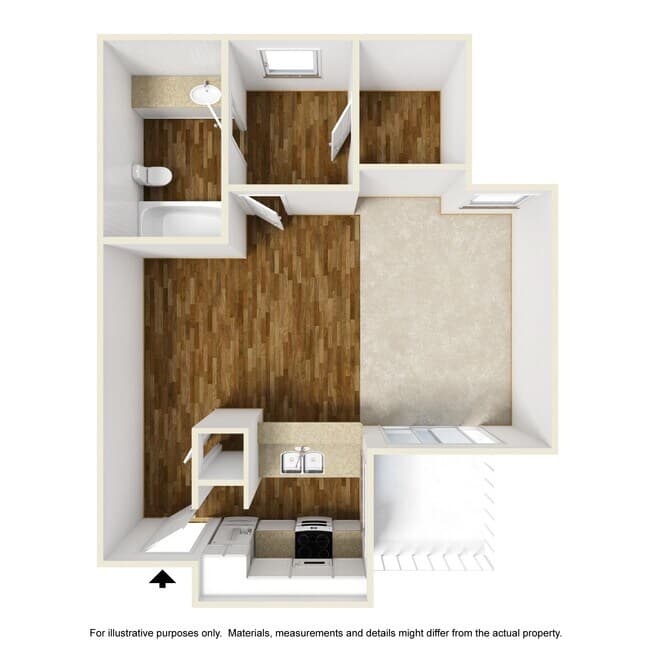 Bonaventure-E1 207B floor plan