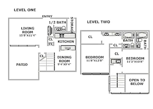 Unit 703 2402 floor plan