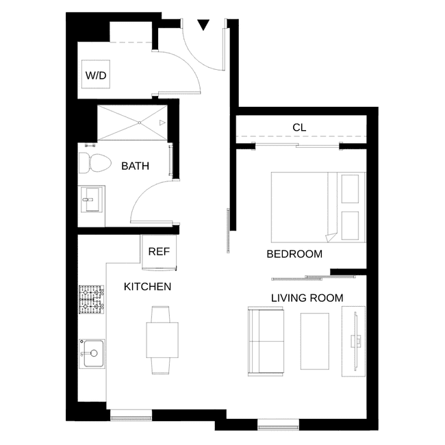 A02 The Rise-322 floor plan